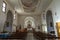 Churches of the Veneto. Interior of the Marendole church in Monselice province of Padua. Italy.