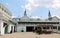 Churchill Downs: Twin spires and courtyard