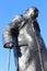 Churchill Statue, Westminster Detail