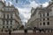 Churchill War Rooms and Robert Clive Memorial seen from King Charles street in London, England, G