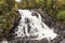 Chute du Diable. Waterfall in Mont Tremblant National Park. Canada