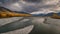 Chuya river in Kurai steppe, Altai mountains, Siberia, Russia