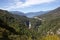 Chuzen-ji Lake and Kegon-no-taki Falls, Ropeway viewpoint,Nikko,Tochigi,Japan