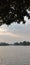 Cibinong Bogor Indonesia Agustus 2021 _beautiful lake