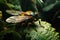 Cicada. with their transparent wings