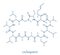 Ciclosporin cyclosporine immunosuppressant drug molecule. Used to prevent rejection of transplanted organs and for a number of.