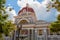 CIENFUEGOS, CUBA: The Building Of The Municipality. View of Parque Jose Marti square in Cienfuegos.