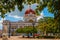 CIENFUEGOS, CUBA: The Building Of The Municipality. View of Parque Jose Marti square in Cienfuegos.