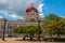 CIENFUEGOS, CUBA: The Building Of The Municipality. View of Parque Jose Marti square in Cienfuegos.