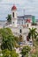 CIENFUEGOS, CUBA - FEBRUARY 10, 2016: Catedral de la Purisima Concepcion church in Cienfuegos, Cub