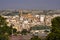 Cieza with its church, Parroquia La Asuncion in the Murcia region in Spain