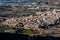 Cieza with its church, Parroquia La Asuncion in the Murcia region in Spain