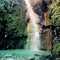 cigamea waterfall from the salak mountains