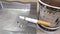 Cigarette Burning on Ashtray, Coffee Mug, Egyptian Mug - close up, detail, macro