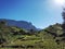 Cilaos lens cultivation in Reunion Island