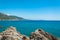 The Cilento coastline near Pisciotta, Campania, Italy