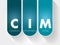 CIM - Common Information Model acronym