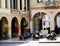 Cima Square, terrace, buildings in Conegliano Veneto, Treviso, Italy