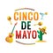 cinco de mayo design. Vector illustration decorative design