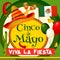 Cinco de Mayo Mexican vector party greeting card