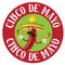 Cinco De Mayo round chili icon