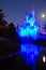 Cinderela\'s Castle in moonlight