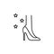 Cinderella, shoe icon. Element of fairy Tale icon