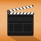 Cinema clapboard