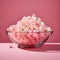 Cinema Crunch Image of Popcorn in a Glass Dish