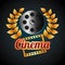 Cinema entertainment elements icon