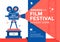 Cinema festival banner