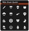 cinema genres icon set