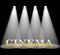 Cinema Spotlight Represents Motion Picture And Film