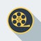 Cinema type icon