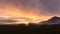 Cinemagraph. View of Farm lands and Canadian Mountain Nature Landscape.