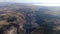 Cinematic Aerial View of Uvac River Meanders and Canyon, Sunny Nature Reserve