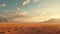 Cinematic African landscape. Sahara grasslands. Sunrise over the desert plains. Safari views