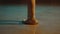 Cinematic close up shot of ballet dancer feet in pointe