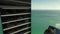 Cinematic footage of Muse Residences Condominium skyscraper in Sunny Isles Beach FL