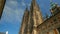 Cinematic Panning Shot of the Front Side of St Vitus Cathedral