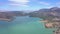 Cinematic panoramic view of the Natural Park â€œDesfiladero de los Gaitanesâ€.- Malaga SPAIN