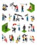 Cinematography Isometric People