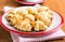 Cinnamon and apple filling crescents