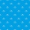 Cinnamon pattern vector seamless blue