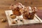 Cinnamon Raisin Muffins - Cobblestone