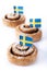 Cinnamon rolls buns. Kanelbulle Swedish dessert
