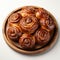 Cinnamon Rolls (Kanelbullar), Swedish food plate, dessert, bakery