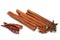 Cinnamon sticks, star anice and dried chilis