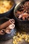 Cinnamon sticks and star anise