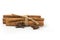 Cinnamon tied with hemp rope, Chinese anise.